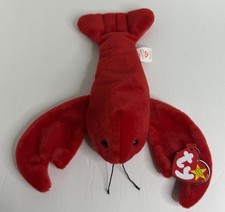 TY Beanie Baby - PINCHERS the Lobster 8.5 inch - MWMTs Stuffed Animal Toy
