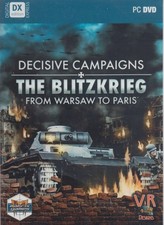 Decisive Campaigns: The Blitzkrieg: From Warsaw To Paris DX PC DVD war game sim