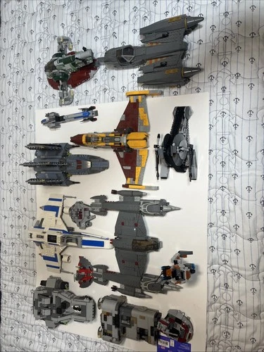 LEGO Star Wars Lot 16 Different Sets Are Mostly If Not Fully Complete No Figs