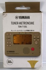 YAMAHA TDM-710GL Tuner Metronome Gold Japan TDM710GL Digital 10cm 79g Rare C1