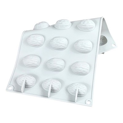 Silikonform in Form einer Walnussschale, Puddingform, Form für 4701