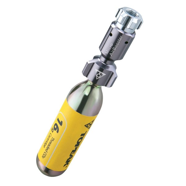 Topeak CO2 Pumpe Micro Booster Inkl. 16 G CO2 Kartusche Und Silikonabdeckung-image