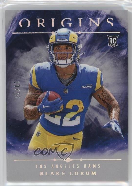 2024 Panini Origins Rookies Silver 10/75 Blake Corum #110 11oh