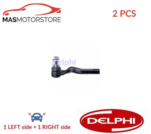 TRACK ROD END RACK END PAIR FRONT OUTER DELPHI TA3335 2PCS I NEW OE REPLACEMENT