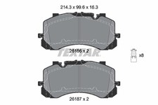 Fits TEXTAR 2618601 Brake Pad Set, disc brake 2618601 Brake pads set  ?UK Stock?