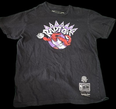 Mitchell & Ness Toronto Raptors Hardwood Classics T Shirt Black Men s M NBA