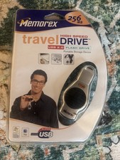 Vintage Memorex travelDRIVE 256MB USB 2.0 Fla...