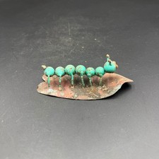 Vintage Handmade Yard Art Caterpillar Metal S...