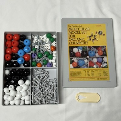 The Prentice Hall Molecular Model Set For Organic Chemistry 1984 No Manual