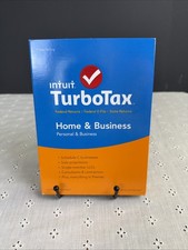 Intuit TurboTax 2015 Home  Business CD Federal State Wondows And Mac BRAND NEW
