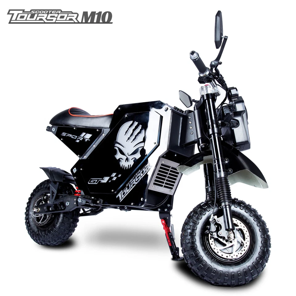 Electric Dirt Bike 10000W 72V 50AH Dual Motor Ebike for Adults UL 2849 Certified - Image 3 of 4