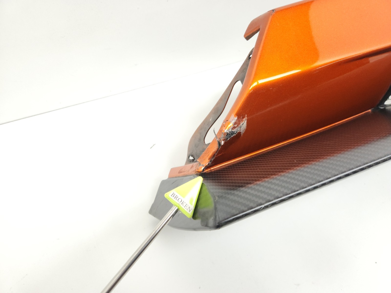2015-2017 MCLAREN 675LT LEFT ROCKER SIDE QUARTER ROCKER PANEL CARBON FIBER OEM