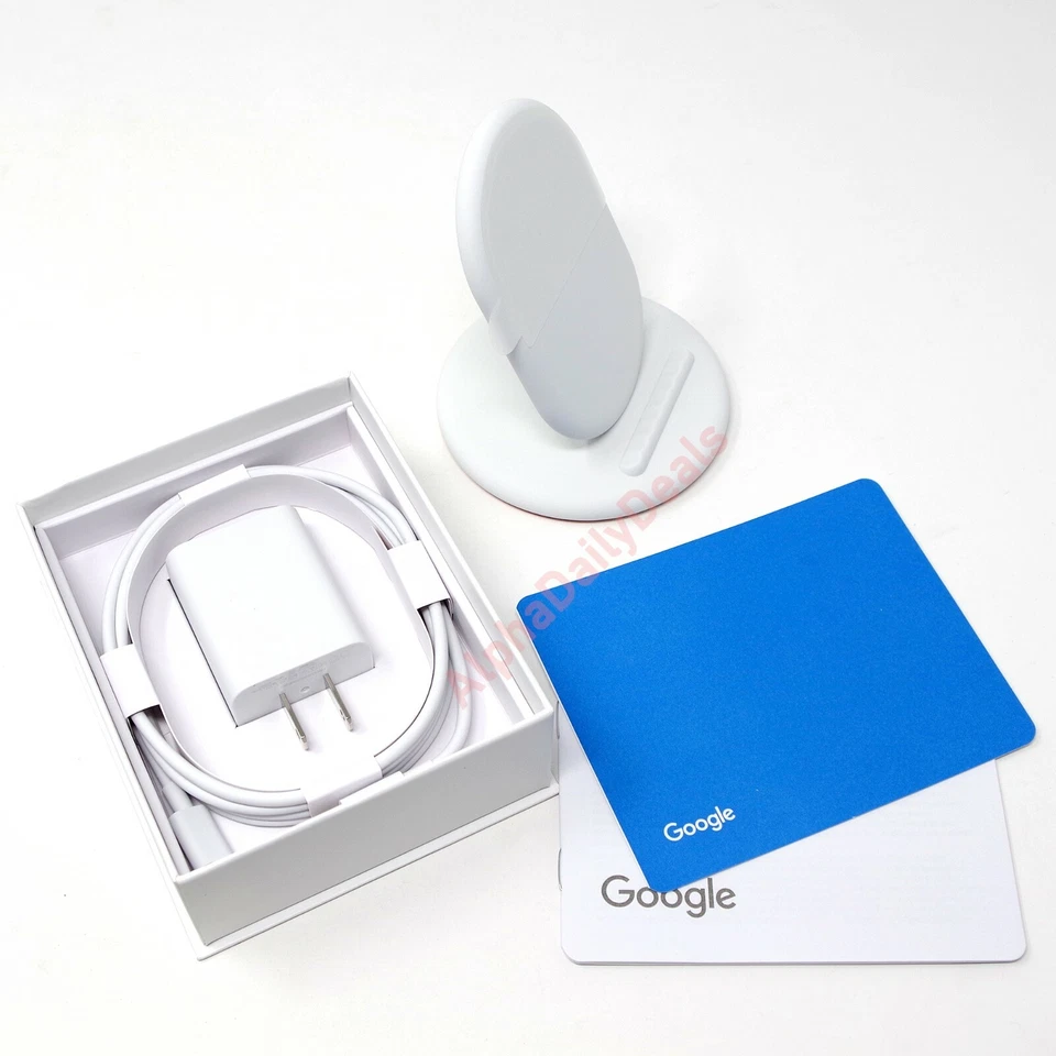 Cargador inalámbrico rápido con soporte Google Pixel para Pixel 7 Pro 6a 6 5 4 4XL 3 3XL Foto 2 de 3