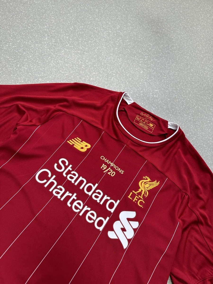 New Balance Liverpool Champions 19/20 League Soccer Jersey New Balance Liverpool Champions 19/20 League Soccer Jersey