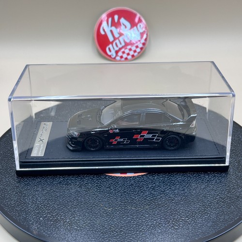 ignition model 1/43 Mitsubishi Lancer Evolution X 10 CZ4A Black IG2570 resin - Picture 9 of 13