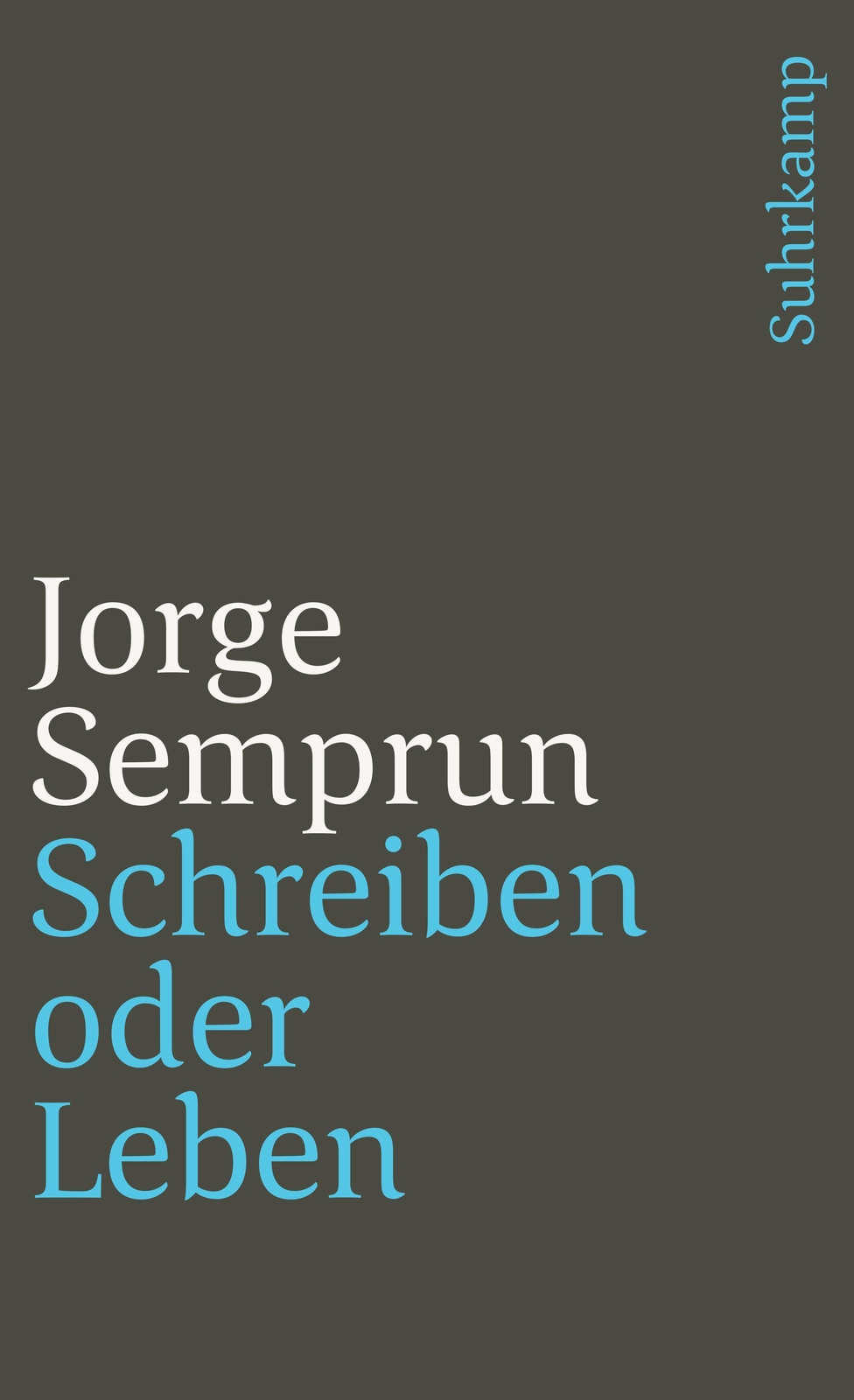 Thumbnail - Schreiben Oder Leben Jorge Semprun