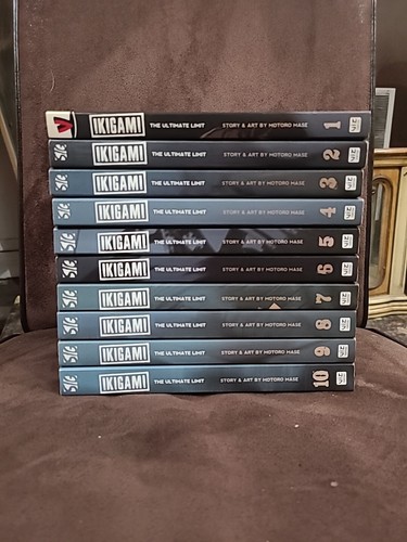 IKIGAMI The Ultimate Limit Manga Full Set Vol 1-10 Viz Media