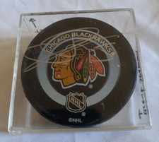Tuomo Ruutu signed Chicago Blackhawks NHL Hockey Puck
