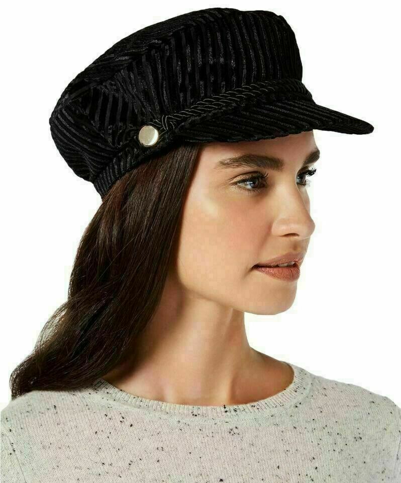velvet newsboy hat
