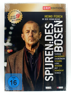 Spuren des Bösen - Alle 9 Filme - Sandag, Zauberberg, Schande, Wut - Heino Ferch
