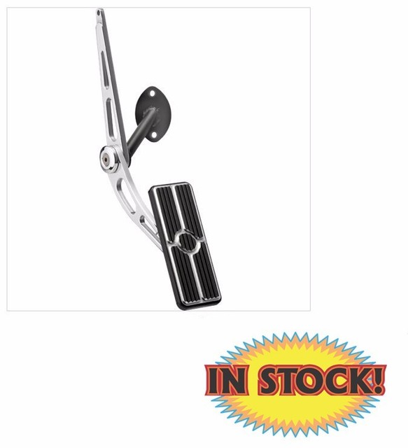 Billet Specialties 199155 195557 Chevy Gas Pedal Assembly Black