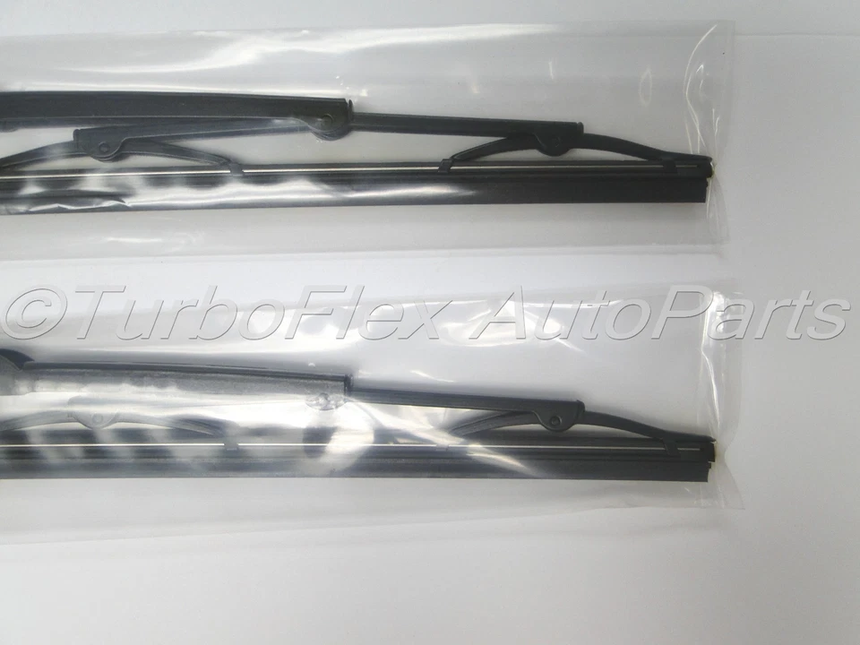 Juego de escobillas limpiaparabrisas delanteras híbridas para todo tipo de clima genuinas Toyota MR2 Spyder 2000-2005 Foto 3 de 4