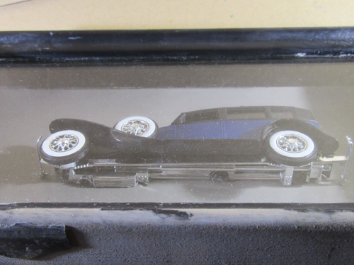 518U NPC Handmade Creations Solid Base Duesenberg J Blue 1:43 Box Set - Picture 9 of 11