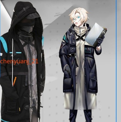 Animation Game Arknights Amiya Doctor Clothing Coat Halloween Cosplay Costume