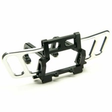 1xPer RC 1:10 ASSIALE Wraith AX90018 Crawler Truck Metallo Paraurti Anteriore Bull Bar Set