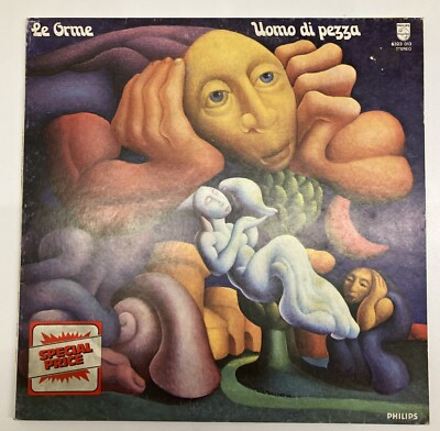 LE ORME HOMME DI PEZZA VINYL LP 33 Runden Neuwertig 1972