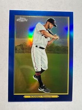 2020 Topps Turkey Red '20 Chrome Blue Refractors #TRC54 Eddie Rosario #'d 49/50