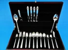 Royal Danish By International Sterling Silver Flatware Set 29 Pes Service For 4