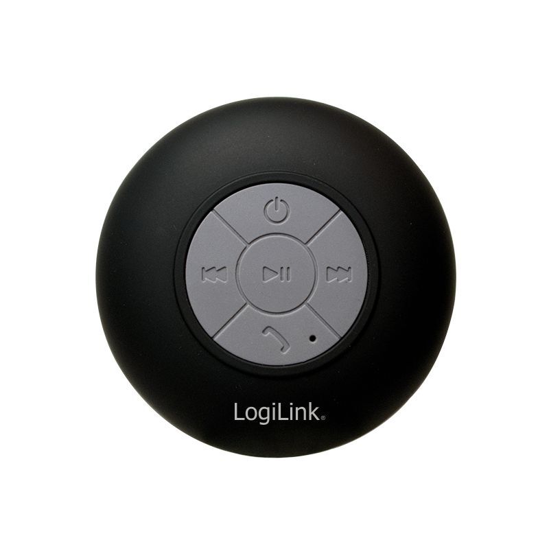 LogiLink Bluetooth Lautsprecher Ipx4 mit Saugnapf schwarz online 