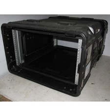 Rackmount 06U x24 ECS Legacy Composite Shock Mount Rack Black Case Shockmount A