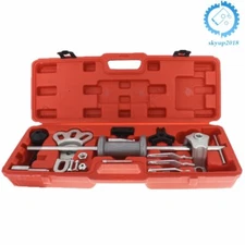 17Pcs Slide Hammer Dent Puller Tool Kit Wrench Adapter Axle Bearing Hub 5lb