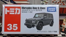 TOMICA #35 MERCEDES-BENZ G-CLASS 1/62 SCALE NEW IN BOX USA STOCK!!!