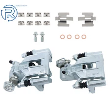 2× Rear Left & Right Side Disc Brake Caliper w/Bracket For Ford Mustang 1999-04