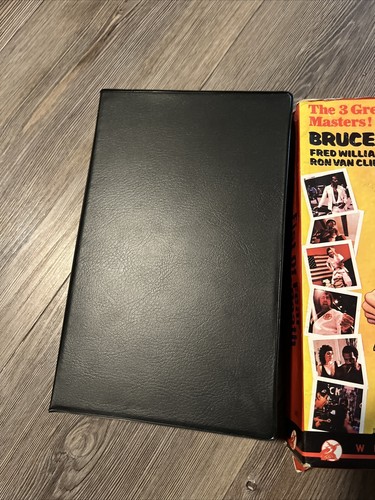 ** Fist of Fear/Touch of Death VHS - Bruce Lee - RARE ORIGINAL 1985 COVER - Picture 3 of 6
