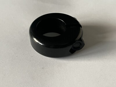 🍀BMX OLD SCHOOL 25.4 ROUND BLACK SEAT CLAMP HUTCH TRICKSTAR PRO