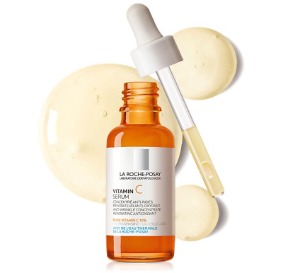 La Roche Posay Pure Vitamin C10 Serum, 1 OZ, Made in France, Anti-Wrinkle, 04/26