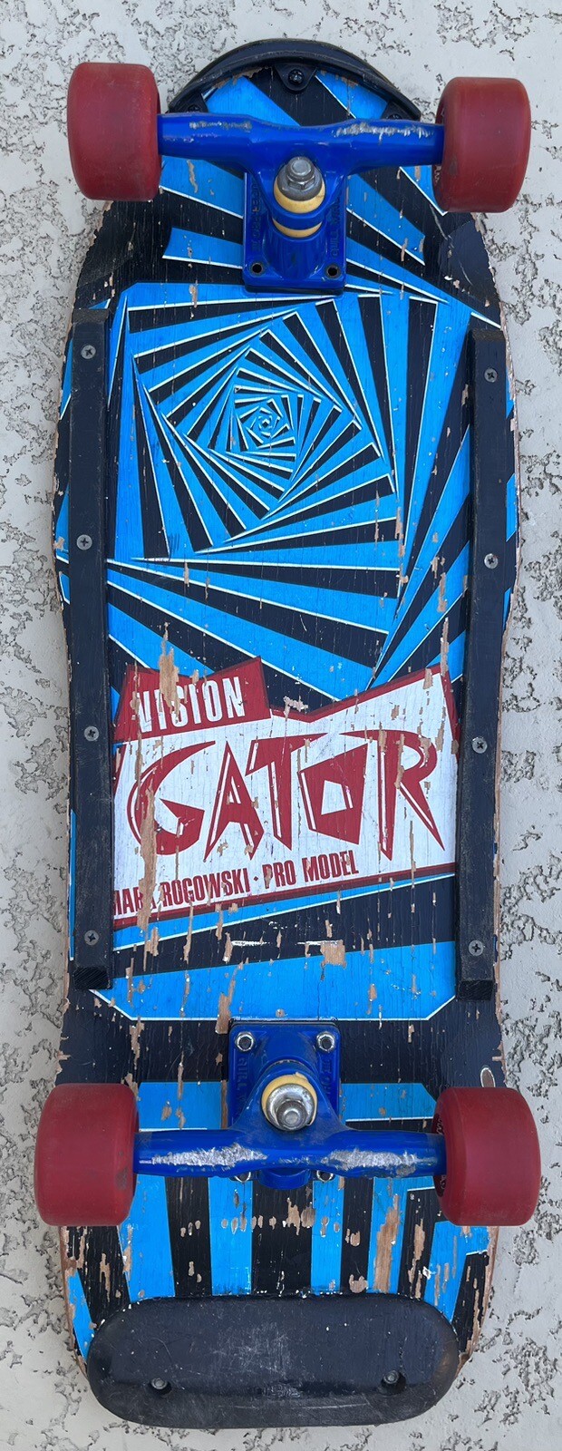 Vintage Vision Mark Gator Rogowski V1 OG Skateboard Blurr Gullwing