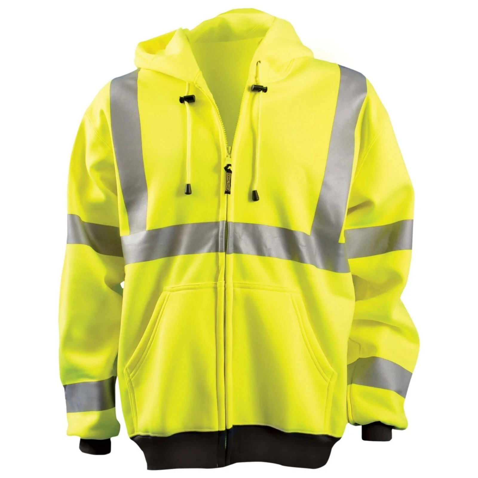 OccuNomix LUX-SWT3HZ Type R Class 3 Moisture Wicking Safety Sweatshirt - Small image 1