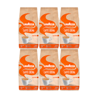 Lavazza Caffè Crema Gustoso, 1000G Ganze Bohne 6Er Pack