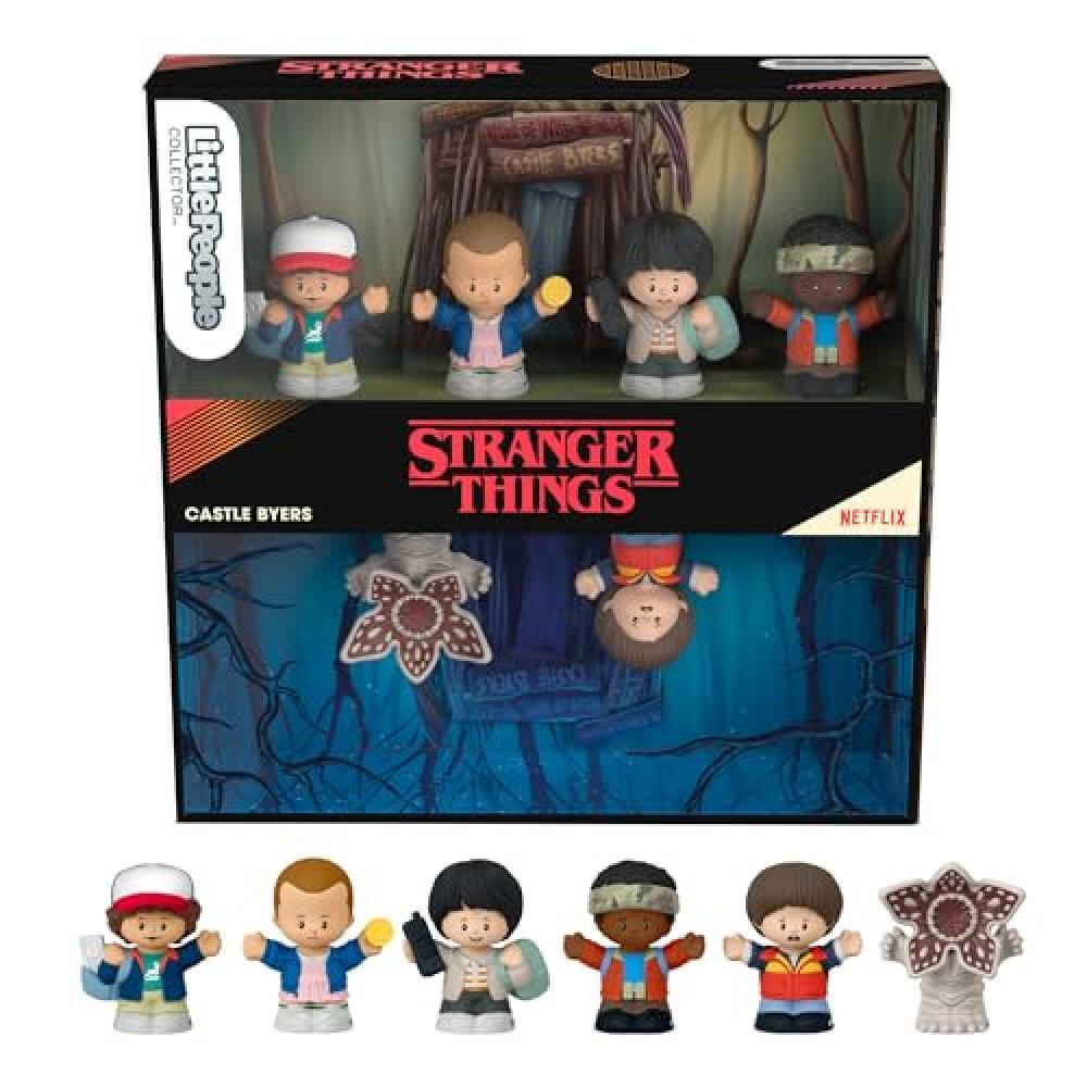 Little People Collector - Set Castello Byers Stranger Things, 6 Personaggi da Co