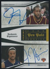 James Harden 09-10 Panini Pen Pals RC on card AUTO ASU Sun Devils 42/50 Rookie