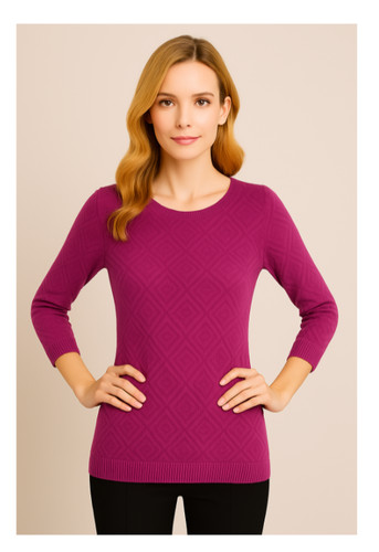 NWT Jaclyn Smith BUTTERY SOFT  Womens Tunic-length Legging Sweater Top Small