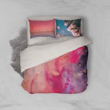 3D Mixture Pink Purple Quilt Cover Set Duvet Cover Bedding Pillowcases