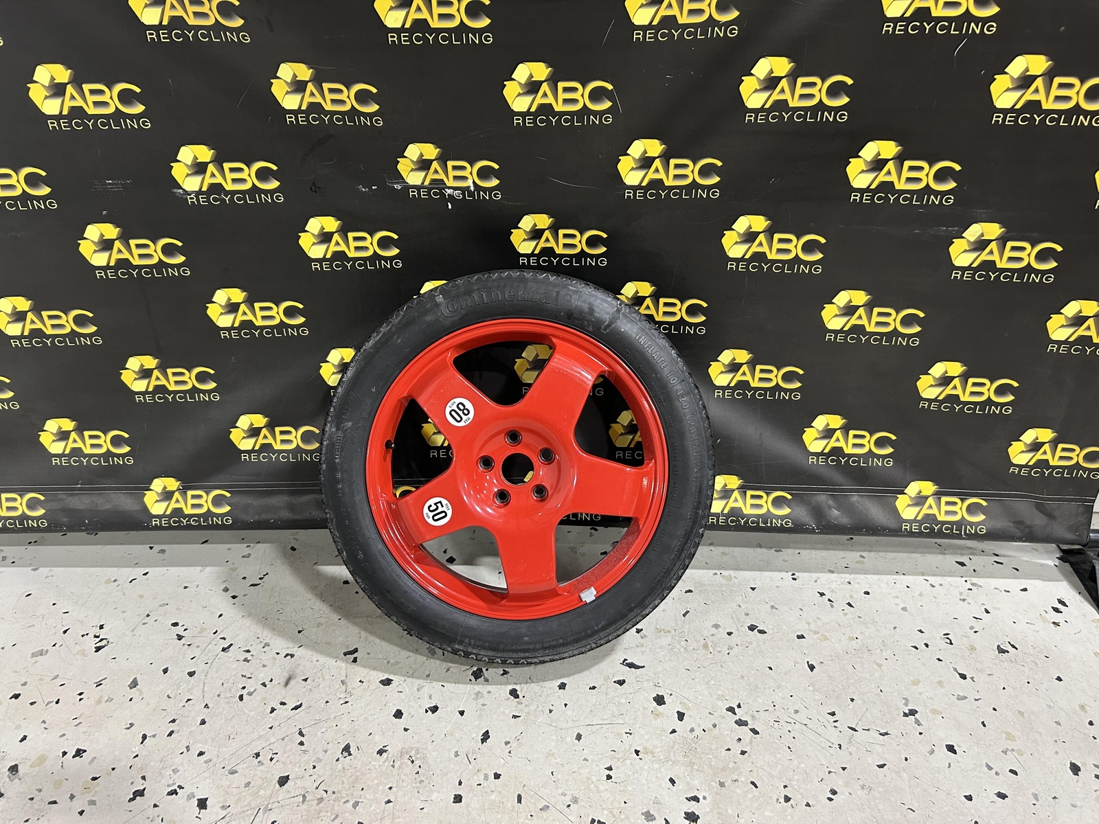 2007 Bentley Flying Spur Compact Spare Wheel Tire 19 inch BENTLEY 07 OEM