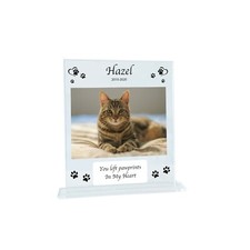Personalised Pet Memorial Acrylic stand, Custom Keepsake, Remembrance Ornament