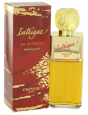 INTRIGUE Carven 100Ml Eau De Toilette 3.3 Fl. Oz. VINTAGE